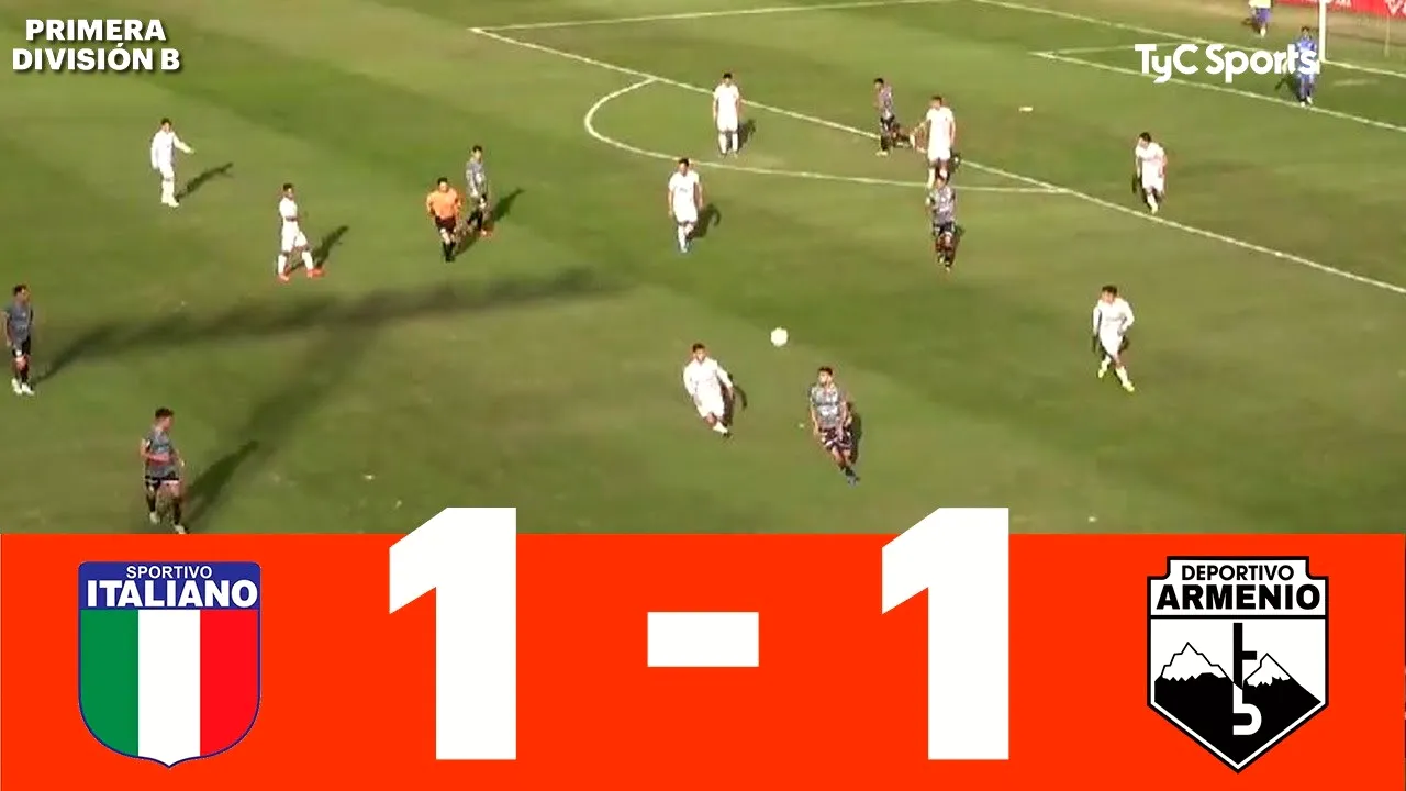 📺 dooball168hd.com | ไฮไลท์ฟุตบอลอาร์เจนติน่าพรีเมร่าดิวิชั่นบี 2025 ปิดฉากเสมอกัน สปอร์ติโว่ อิตาเลียโน่ 1-1 เดปอร์ติโว่ อาร์เมนิโอ วันที่ 12/06/2568