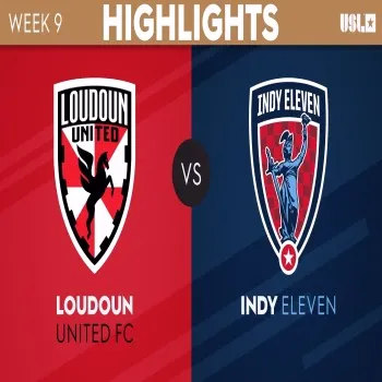 ไฮไลท์ฟุตบอล Loudoun United พ่าย Indy Eleven 1-2 ศึก USL ดิวิชั่นหนึ่ง