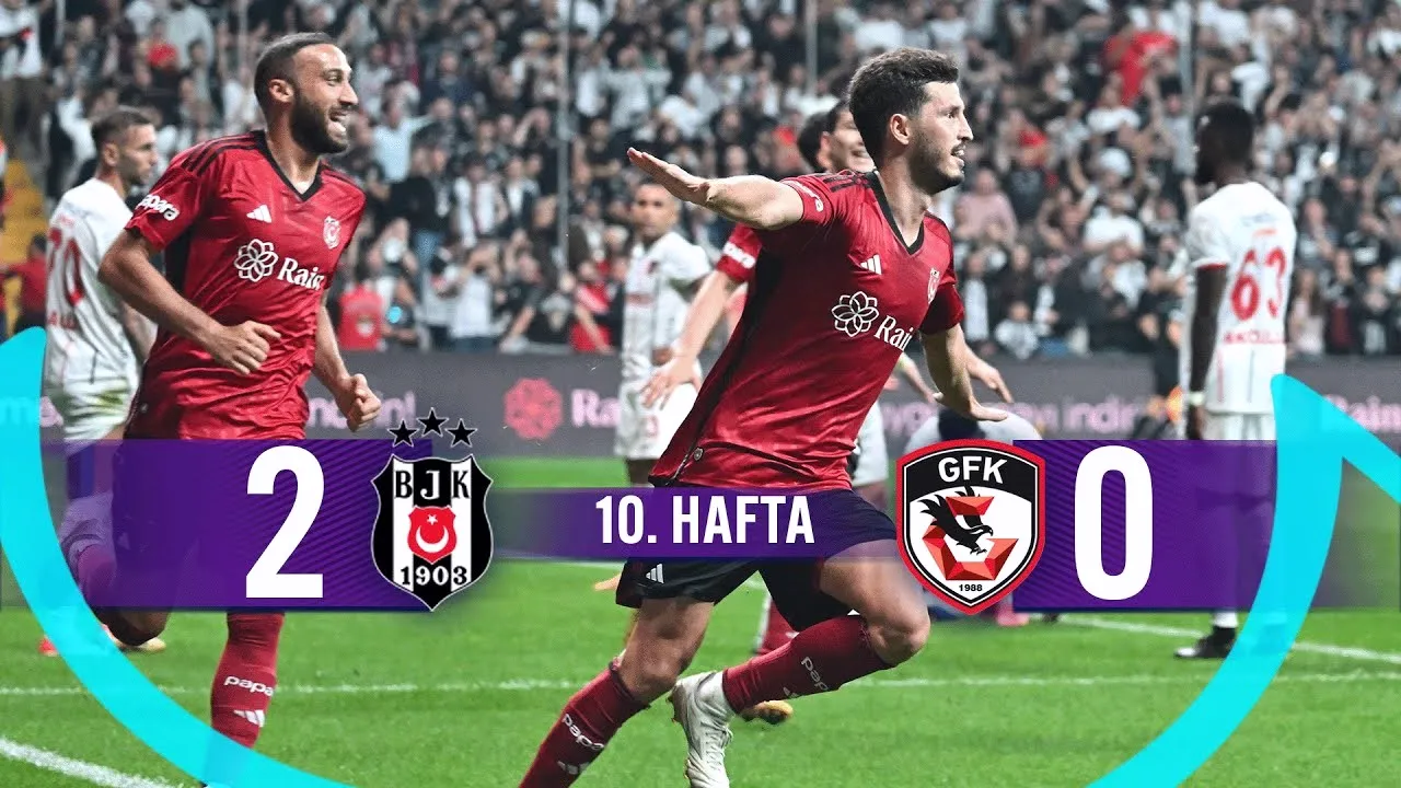 ไฮไลท์ฟุตบอลตุรกี ซุปเปอร์ลีก 2023 เบซิคตัสเปิดบ้านถล่มกาเซียนเท็ป 2-0 31 ตุลาคม 2566