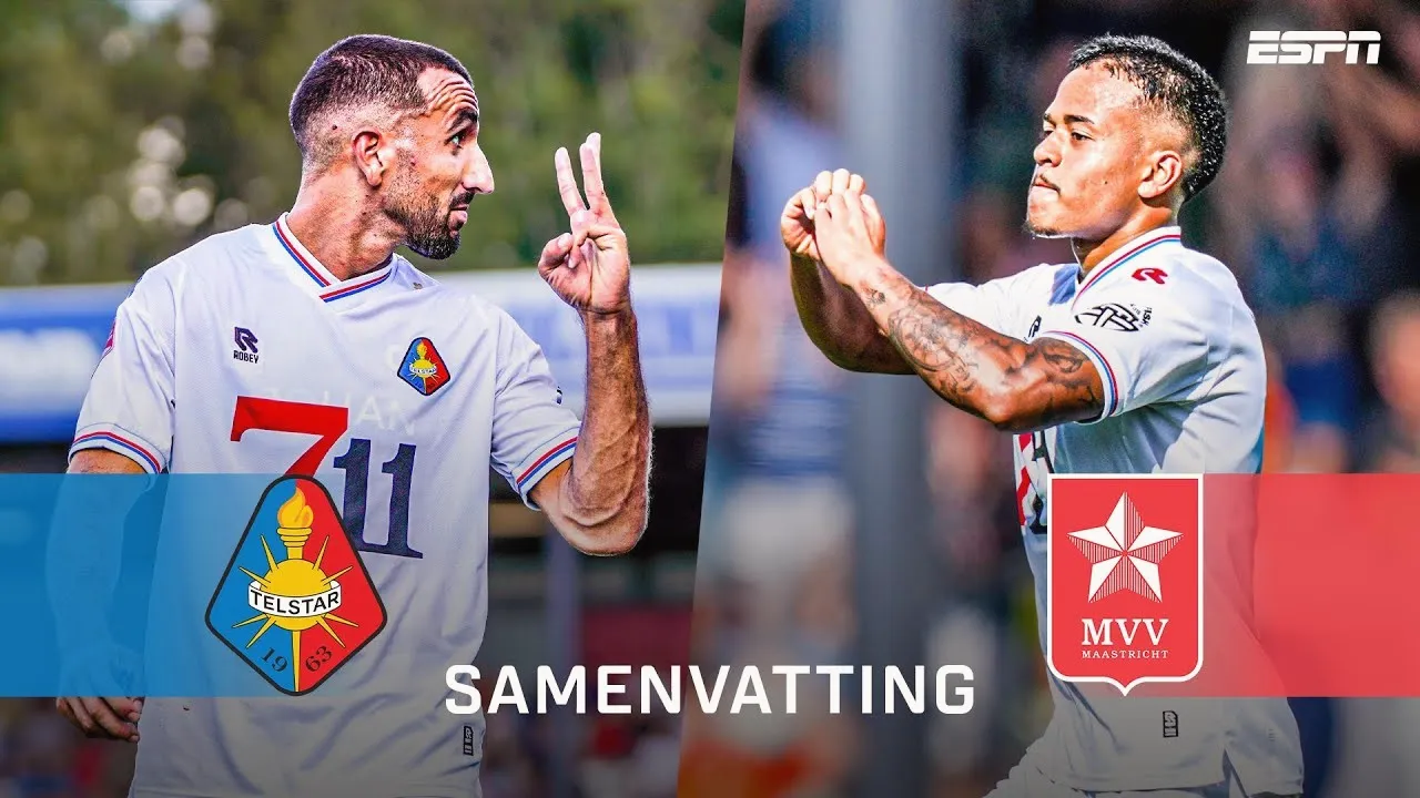 ไฮไลท์ฟุตบอล เทลสตาร์ถล่มเอ็มวีวีมาสทริสช์ 4-0 ในจูปิแลร์ลีกฮอลแลนด์ ประจำวันที่ 9 กันยายน 2567