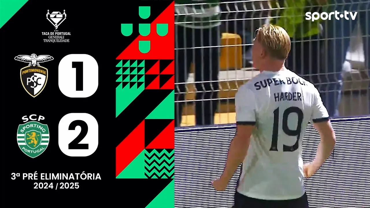 ไฮไลท์ฟุตบอลโปรตุเกส คัพ 2024 ปอร์ติโมเนนเซ่ พ่าย สปอร์ติ้ง ลิสบอน 1-2 วันที่ 19 ตุลาคม 2567