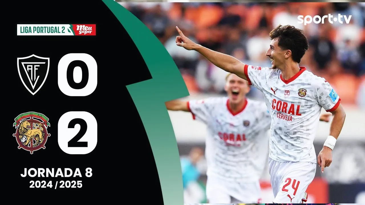 ไฮไลท์ฟุตบอล อคาเดมีโค วิสุ 0-2 มาริติโม่ โปรตุเกส ดิวิชั่น 2 2024 วันที่ 14 ตุลาคม 2567