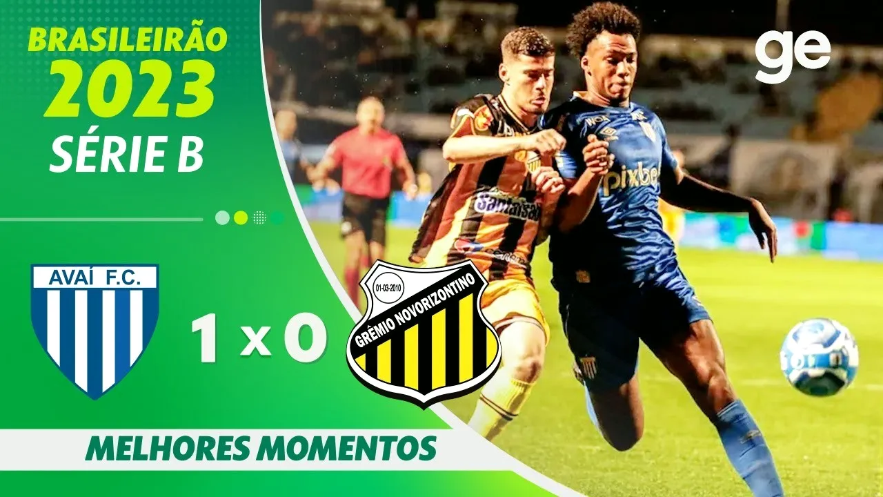 ไฮไลท์ฟุตบอล อาไว เอฟซี เฉือน เกรมิโอ โนโวริซอนติโน่ 1-0 ศึกบราซิล ซีรี่ย์บี 2023 จบเกมเดือดมันส์ไม่พลาดชม