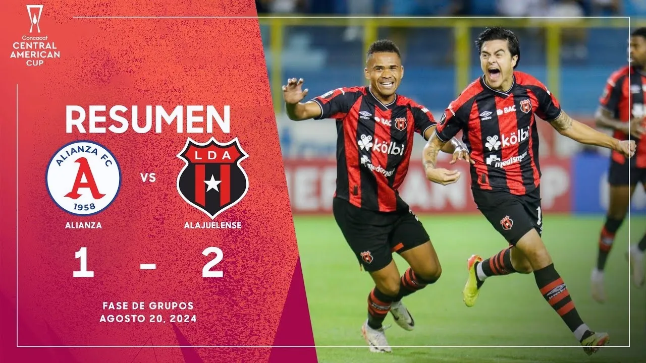 ไฮไลท์ฟุตบอลคอนคาเคฟ เซนทรัล อเมริกา คัพ 2024 อลิอันซ่าซาน ซัลวาดอร์ 1-2 อลาจูเรนเซ่ วันที่ 21 สิงหาคม 2567