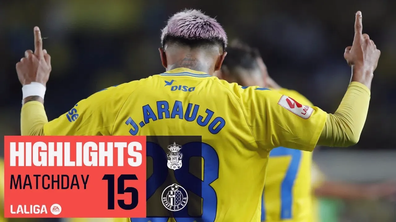 ไฮไลท์ฟุตบอล ลาลีก้า สเปน 2023 ลาส พัลมาส ชนะ เกตาเฟ่ 2-0 ประจำวันที่ 2 ธันวาคม 2566 ดูคลิปเต็มที่ dooball168hd.com