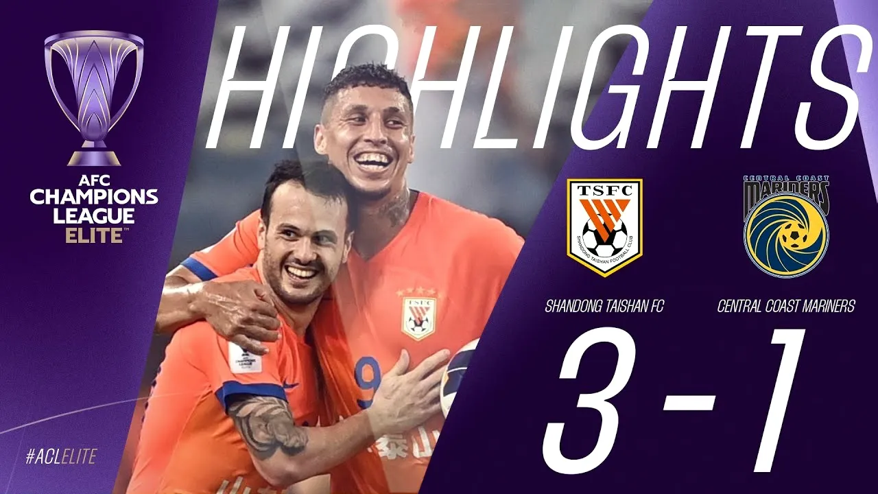 ไฮไลท์ฟุตบอล 18/09/2567 ซานตง ไท่ซาน พลิกชนะ เซ็นทรัล โคสต์ มาริเนอร์ส 3-1 ในศึกเอเอฟซี แชมเปี้ยนส์ลีก 2024 เข้มข้นทุกนาที dooball168hd.com