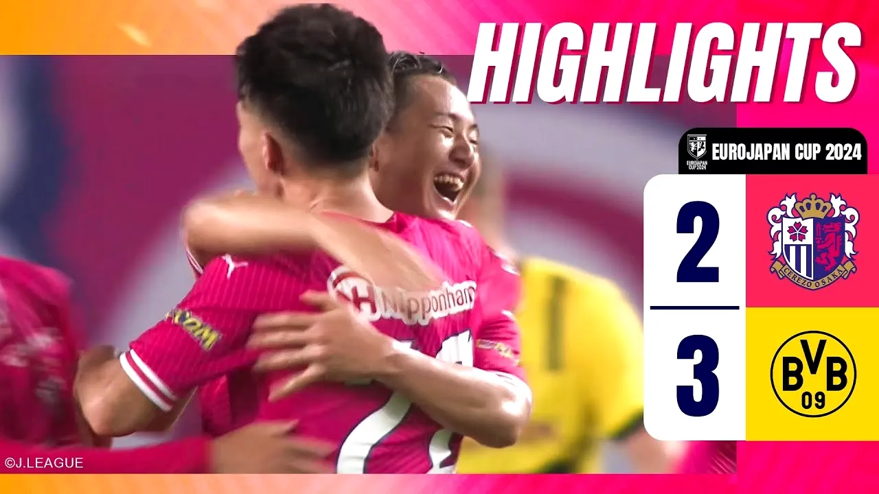 ไฮไลท์ฟุตบอลกระชับมิตรสโมสร 2024/25 เซเรโซ่ โอซาก้า 2-3 โบรุสเซีย ดอร์ทมุนด์ 25/07/2567