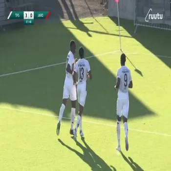 ไฮไลท์ฟุตบอล! ทีพีเอส ตูร์คู ถล่ม ยาโร ขาดลอย 4-0 ในศึก ยัคโคเน่น ฟินแลนด์ ไทยรัฐทีวี dooball168hd.com