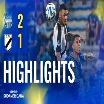 ไฮไลท์ฟุตบอล คลับสปอร์ต เอเมเลค บุกเชือด ดานูบิโอ เอฟซี 2-1 ศึกโคปา ซูดาเมริกาน่า 2023 สุดมัน