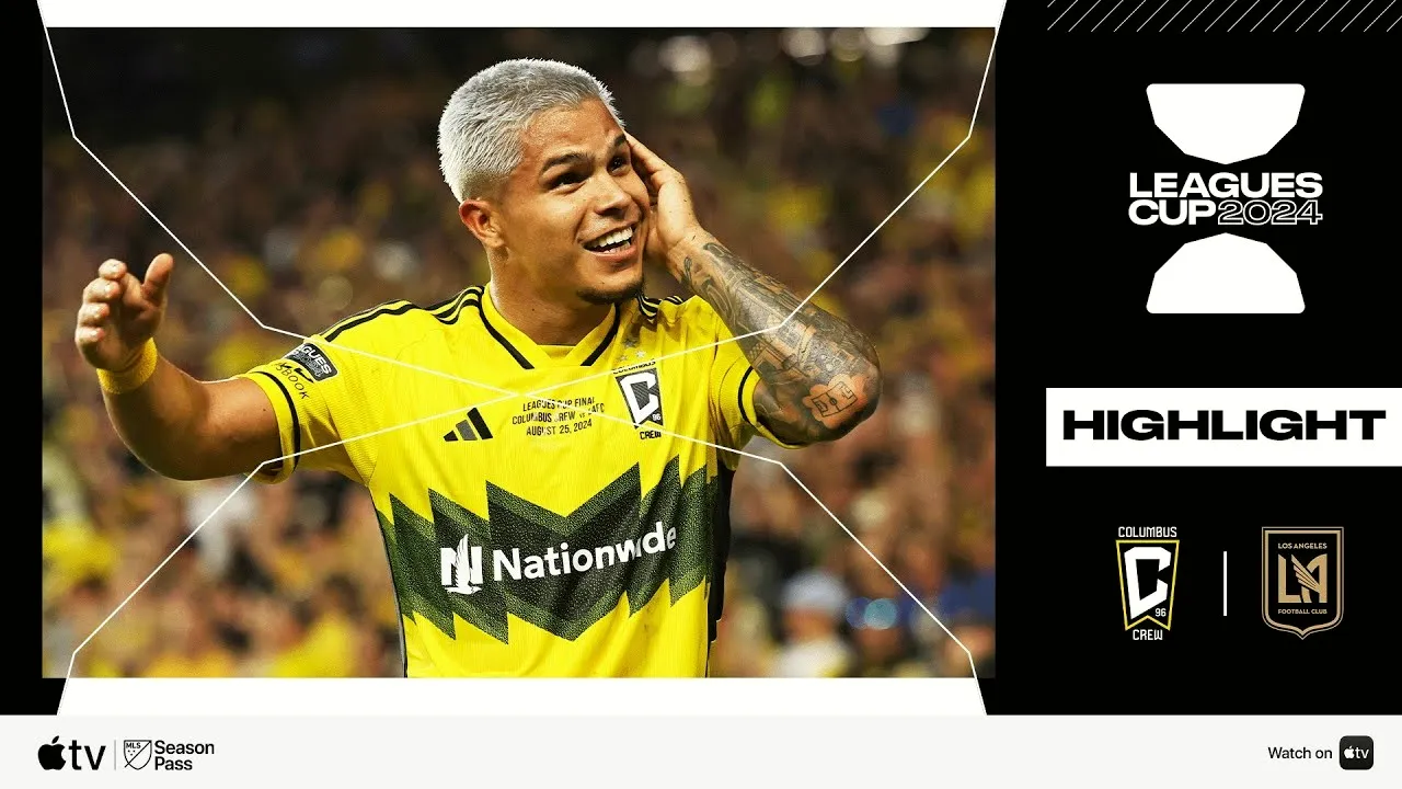 ไฮไลท์ฟุตบอลคอนคาเคฟ ลีก คัพ รอบชิงชนะเลิศ 2024 โคลัมบัส ครูว์ ชนะ ลอสแอนเจลิส เอฟซี 3-1 หลังเกมดุเดือด วันที่ 26 สิงหาคม 2567