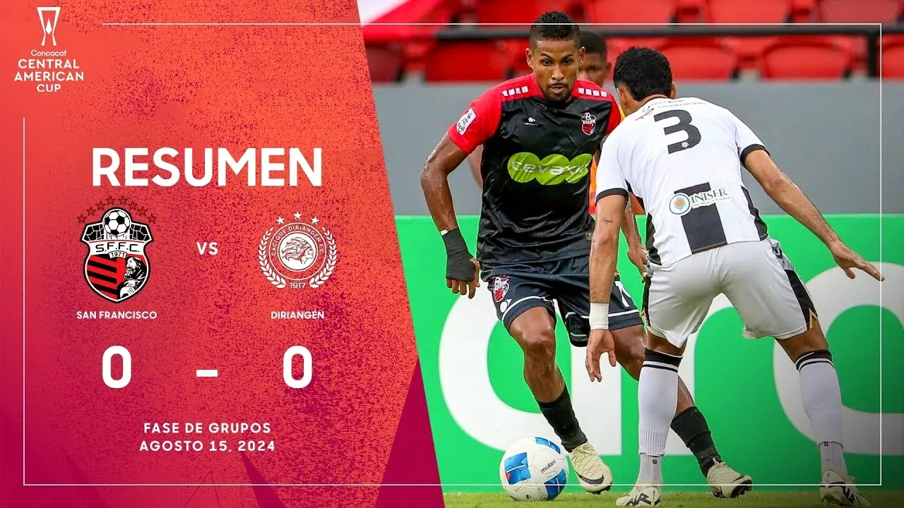 ไฮไลท์ฟุตบอลคอนคาเคฟ เซนทรัล อเมริกา คัพ 2024 ซานฟานซิสโก เอฟซี เสมอกับ ดิเรียนเกน 0-0 วันที่ 16 สิงหาคม 2567