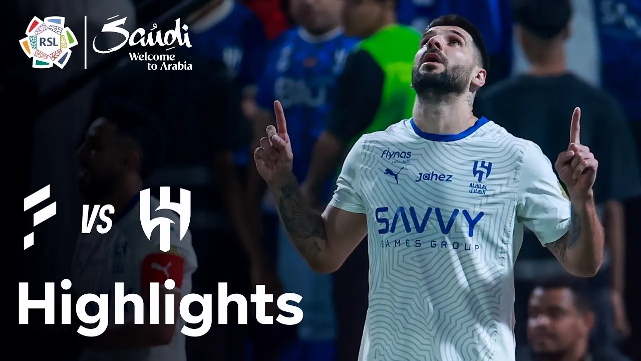 ไฮไลท์ฟุตบอล อัล ฟาร์ท พ่าย อัล ฮิลาล 3-4 ศึกซาอุดีอาระเบีย โปรเฟสชั่นแนล ลีก ประจำวันที่ 17 พฤษภาคม 2568