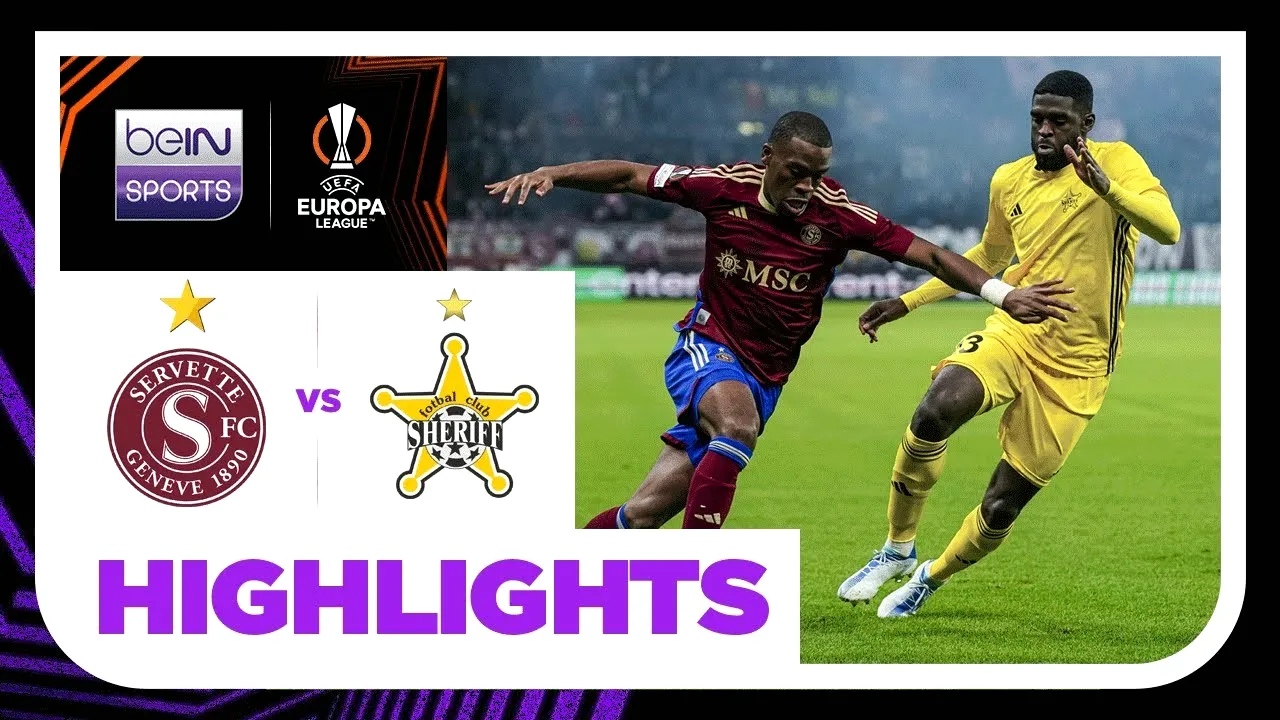 dooball168hd.com 10 พฤศจิกายน 2566 เซอร์เวตต์ พลิกเฉือน เชอร์ริฟ ติราสโพล 2-1 คว้าชัยในศึกยูฟ่า ยูโรป้าลีก ฤดูกาลนี้