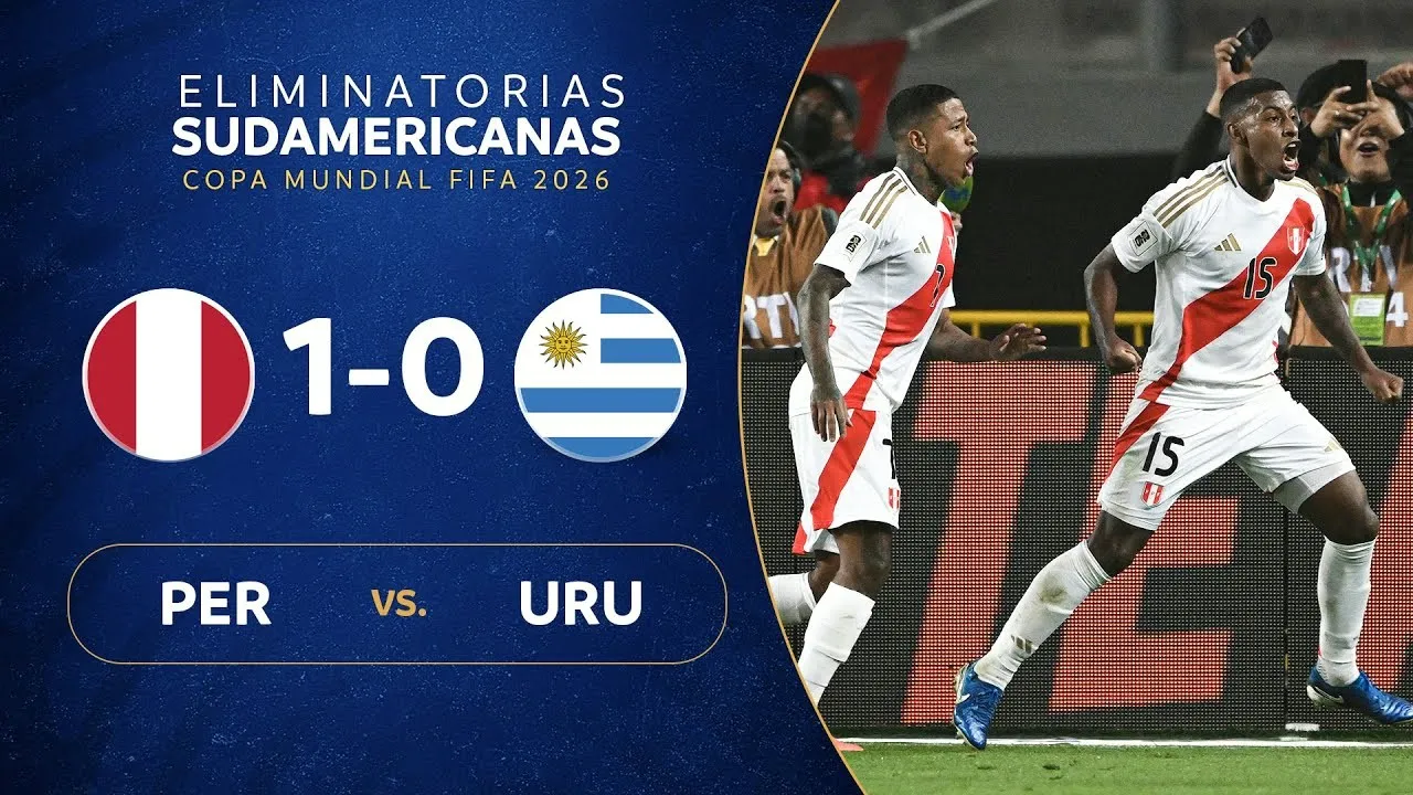 ไฮไลท์ฟุตบอลคู่เดือด เปรู เฉือน อุรุกวัย 1-0 ศึกฟุตบอลโลกรอบคัดเลือก โซนอเมริกาใต้ วันที่ 12 ตุลาคม 2567