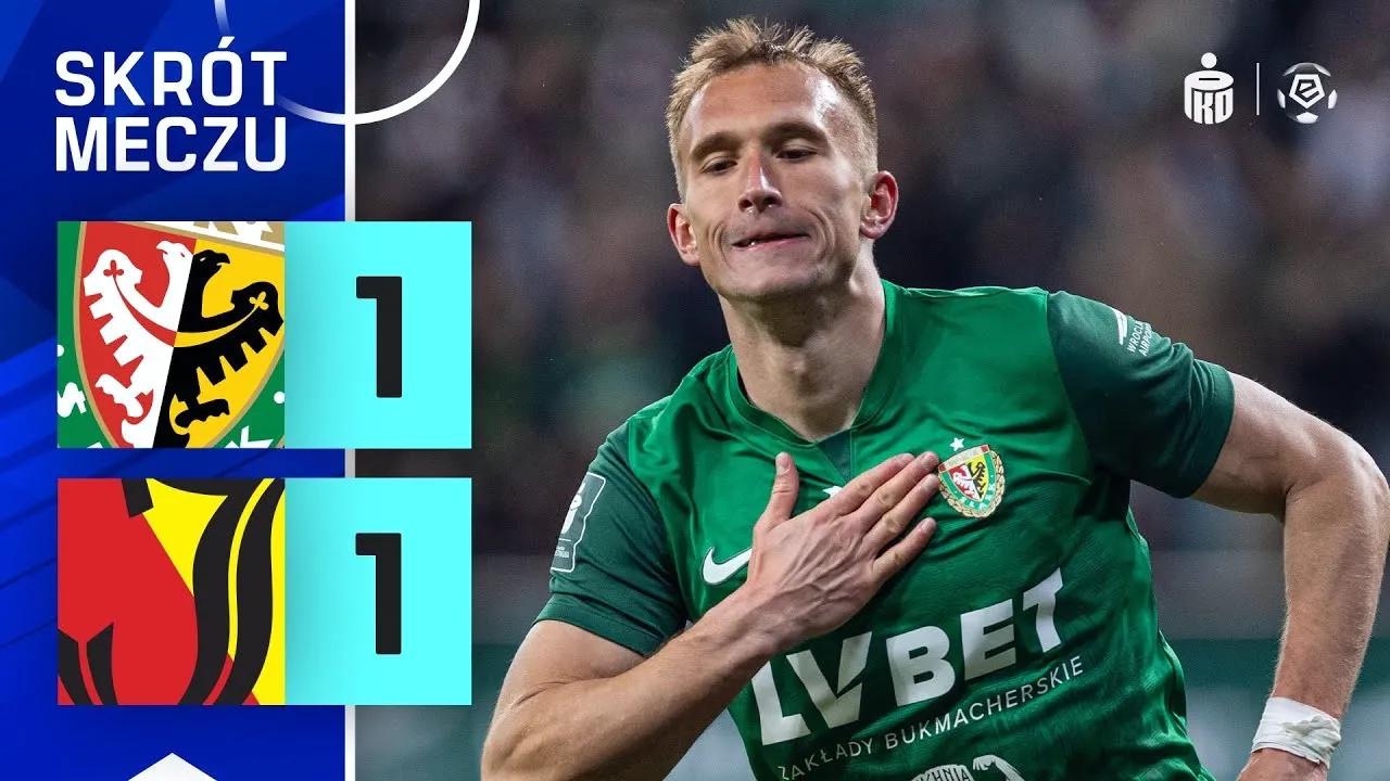 ไฮไลท์ฟุตบอลเด็ด สลาสค์ วรอคลาวน์ เสมอกับ จาเกียลโลเนีย 1-1 ศึกโปแลนด์ เอ็คสตรัคลาซ่า ฤดูกาล 2025 วันที่ 17/05/2568 จาก dooball168hd.com