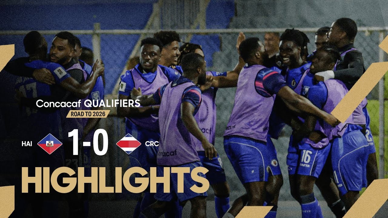 #ไฮไลท์ฟุตบอล [ เฮติ 1 - 0 คอสตาริก้า ] ฟุตบอลโลก รอบคัดเลือก โซนอเมริกาเหนือ 2025/14.11.68