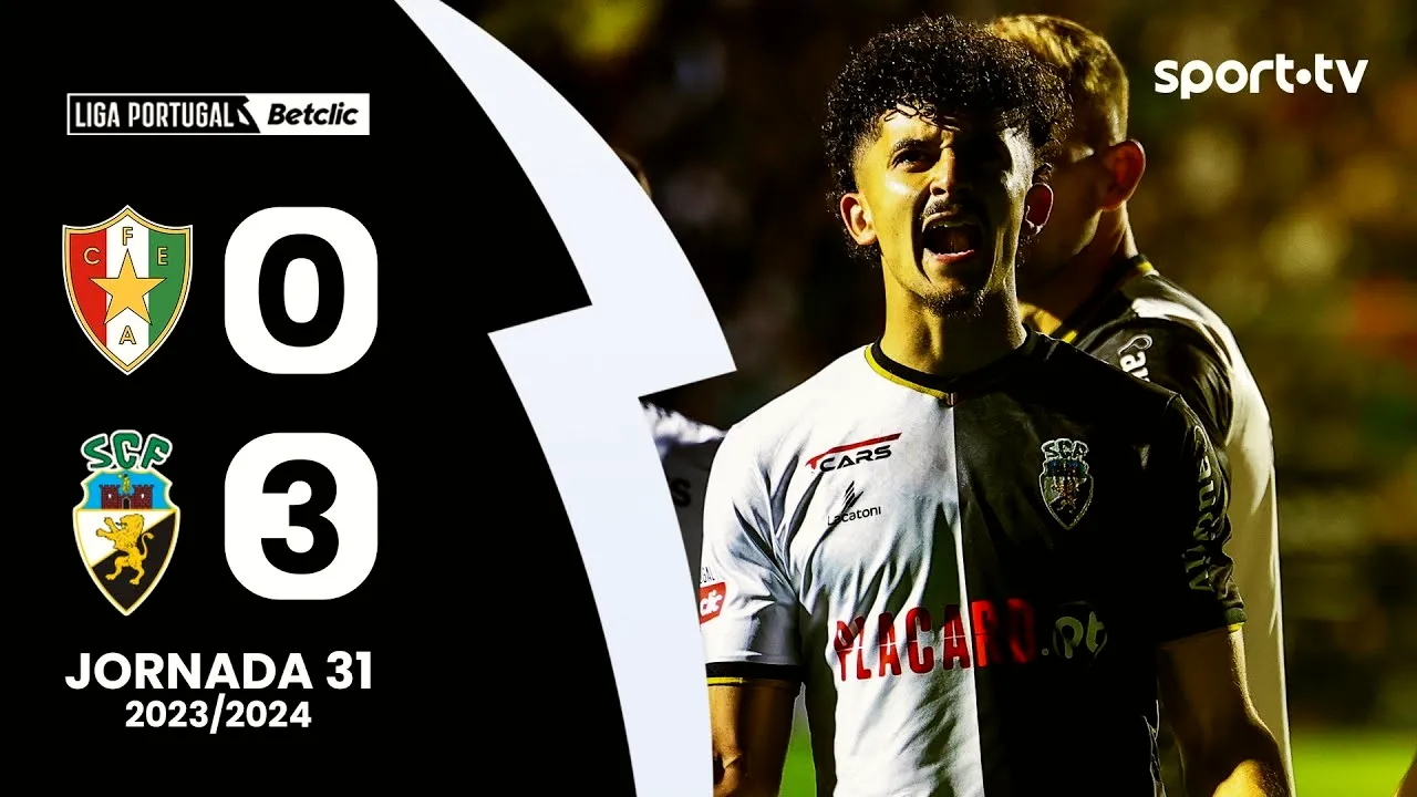 ไฮไลท์ฟุตบอล ลีกา ซาเกรส โปรตุเกส 30/04/2567 อมาดอร่า แพ้คาบ้าน 0-3 ฟาเรนเซ่ พลิกเกมในศึก 2024