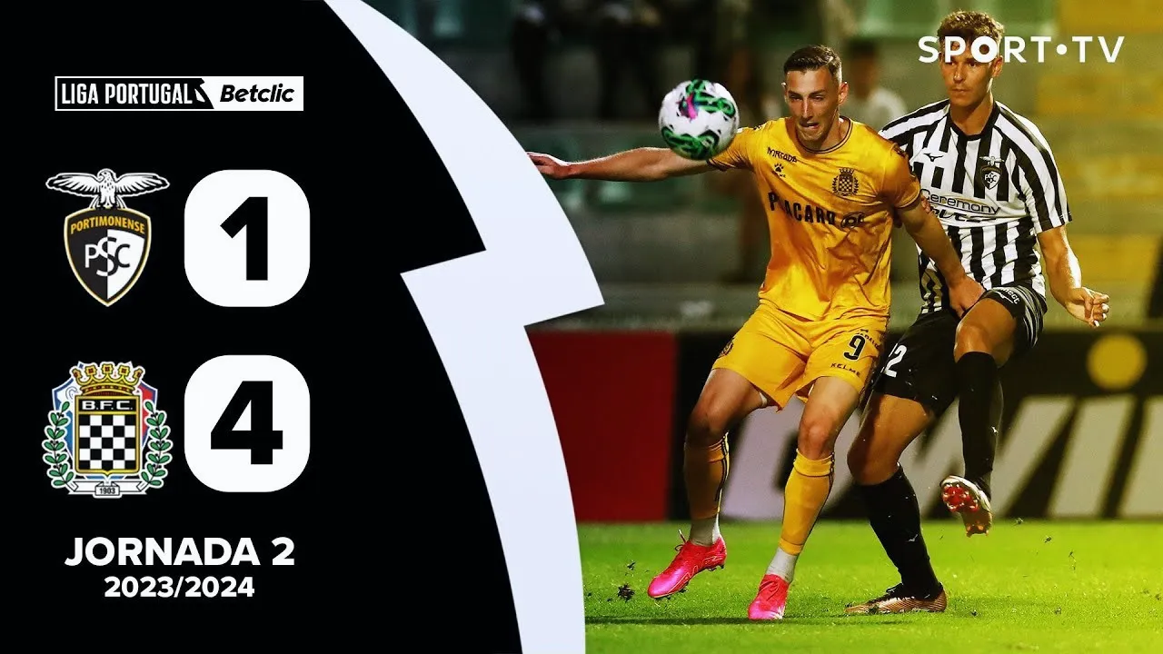 ไฮไลท์ฟุตบอลเดือด ปอร์ติโมเนนเซ่ เปิดบ้านพ่าย เบาวิสต้า เอฟซี 1-4 ลีกา ซาเกรส โปรตุเกส ทีมเยือนบุกถล่มขาดลอย สุดเร้าใจจาก dooball168hd.com