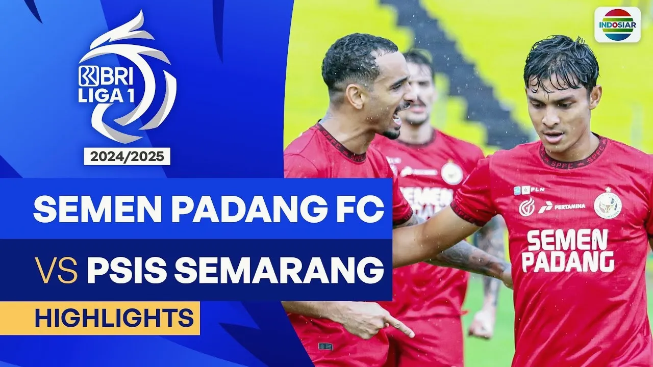 ไฮไลท์ฟุตบอล เซเมน ปาดัง ชนะ พีเอสไอเอส เซมารัง 3-2 ศึกอินโดนีเซีย ซูเปอร์ลีก 2025 วันที่ 17/04/2568 dooball168hd.com