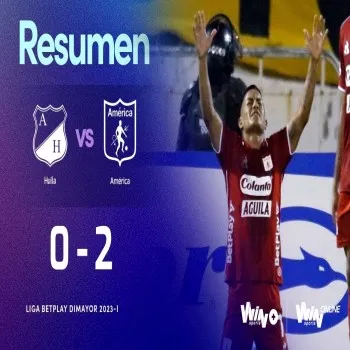ไฮไลท์ฟุตบอล แอตเลติโก้ ฮิวล่า ปราชัยคาบ้าน 0-2 อเมริกา เด กาลี โคลอมเบีย พรีเมร่า เอ ติดตามในช่วงใกล้จบเกม
