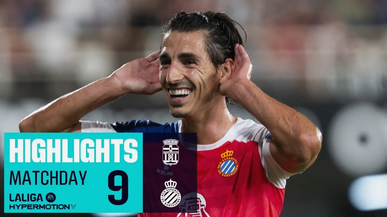 ไฮไลท์ฟุตบอลเอฟซี คาร์ทาเกน่า พ่ายคารัง 0-2 ให้เอสปันญ่อล ศึกอเดลันเต้ สเปน ฤดูกาล 2023 วันที่ 6 ตุลาคม 2566 ทาง dooball168hd.com