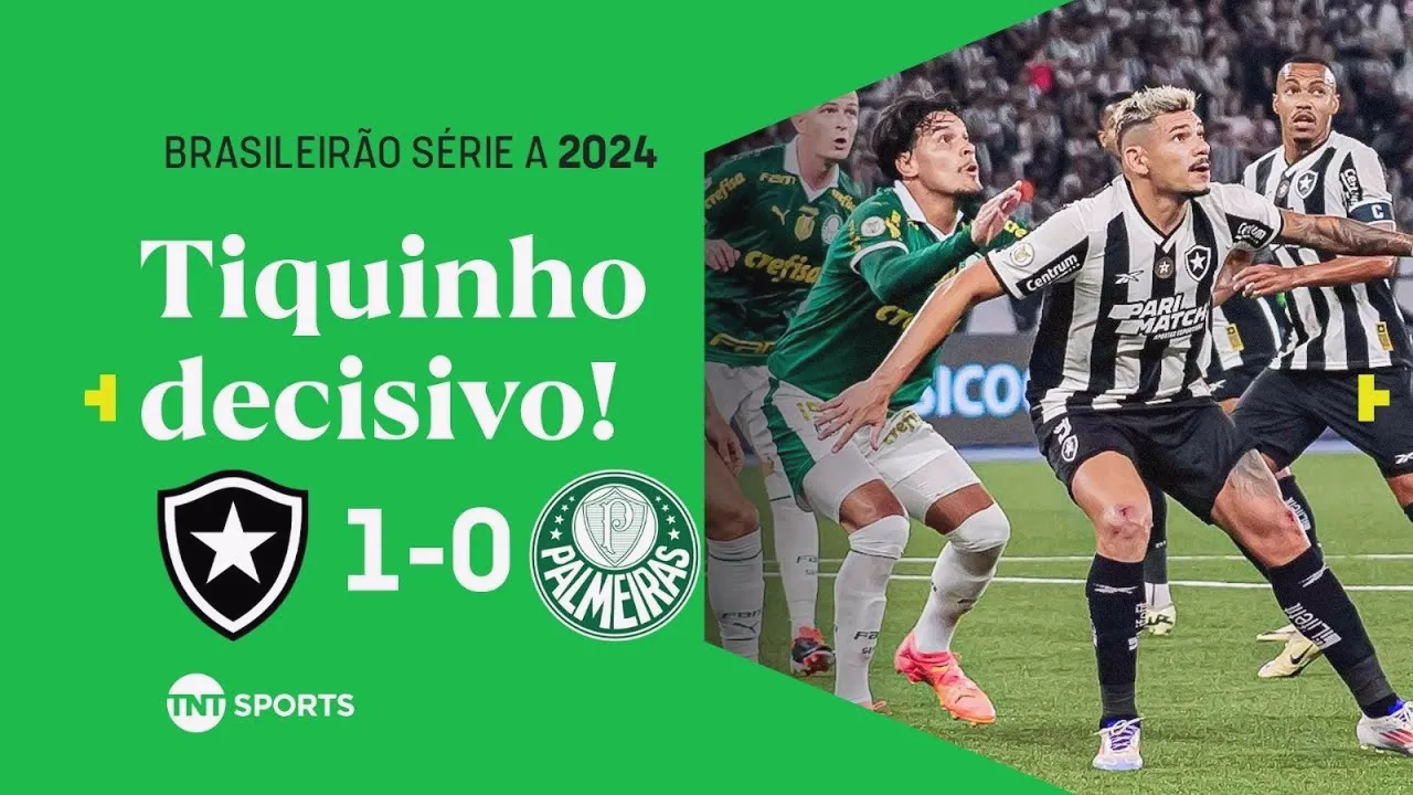 ไฮไลท์ฟุตบอล โบตาโฟโก้ อาร์เจ เฉือน พัลไมรัส 1-0 ในศึกบราซิล ซีรี่ย์เอ 2024 ประจำวันที่ 18 กรกฎาคม 2567 ดูสนุกทุกแมตช์ที่ dooball168hd.com