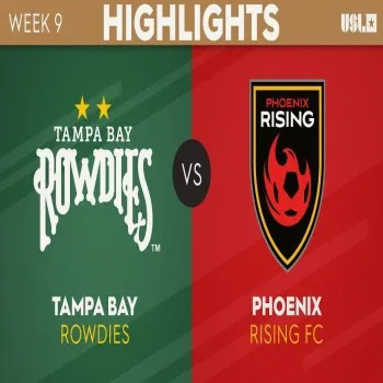 ย้อนช็อตเด็ด USL ดิวิชั่น 1 แทมป้า เบย์ โรว์ดี้ส์ เฉือนชนะ ฟีนิกซ์ ไรซิ่ง 2-0 เกมเดือดไม่พลาด dooball168hd.com