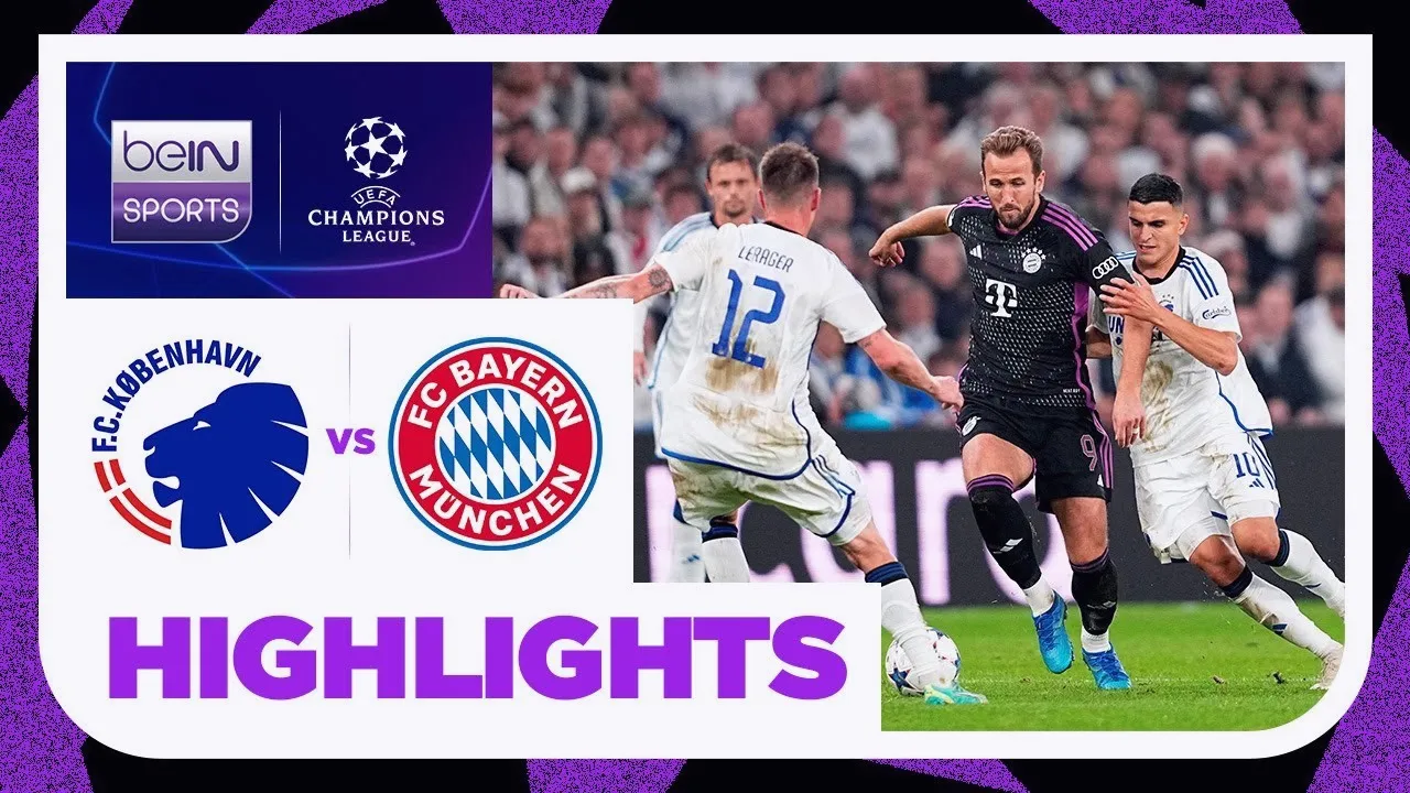 ไฮไลท์ฟุตบอล บาเยิร์น มิวนิค บุกชนะ โคเปนเฮเก้น 2-1 ศึกยูฟ่า แชมเปี้ยนส์ ลีก 04/10/2566 ครบทุกประตูที่ dooball168hd.com