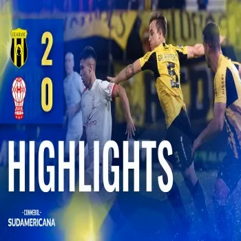 dooball168hd.com ไฮไลท์ฟุตบอล โคปา ซูดาเมริกาน่า 2023 กัวรานี่ อาซุนซิยง บุกเอาชนะ ซีเอ ฮูราแคน 2-0 ในศึกเซอร์ไพรส์