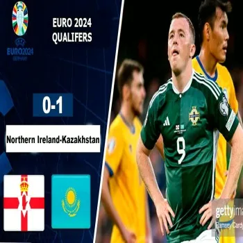 ไฮไลท์ฟุตบอล ไอร์แลนด์เหนือ พ่ายคาซัคสถาน 0-1 ศึกยูโร 2024 รอบคัดเลือก dooball168hd.com