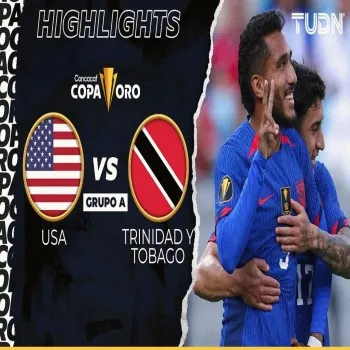 ไฮไลท์ฟุตบอลคอนคาเคฟ โกลด์คัพ 2023 สหรัฐอเมริกาถล่มตรินิแดด 6-0