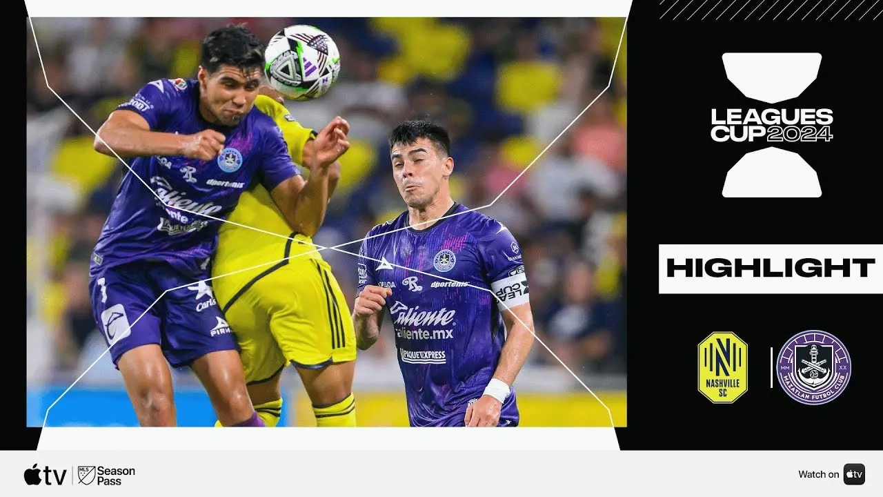 ไฮไลท์ฟุตบอลอเมริกา ลีก คัพ 2024 แนชวิลล์ เอสซี บุกพ่ายให้ มาซัตลาน เอฟซี 0-2 วันที่ 01/08/2567 by dooball168hd.com