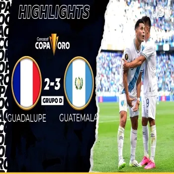 ไฮไลท์ฟุตบอลกวาเดอลูปพ่ายกัวเตมาลา 2-3 สู้สุดทางแต่พลิกไม่สำเร็จในศึกคอนคาเคฟโกลด์คัพ 2023 dooball168hd.com