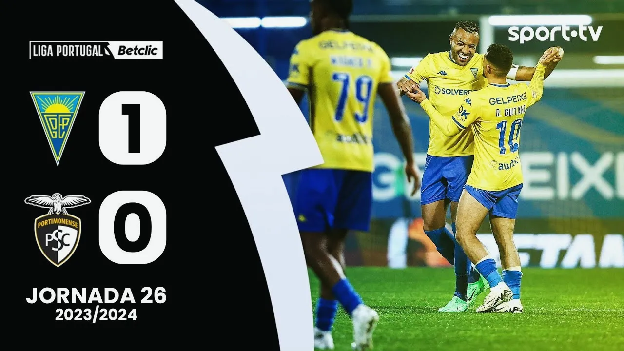 ไฮไลท์ฟุตบอล เอสโตริล เฉือน ปอร์ติโมเนนเซ่ 1-0 ลีกา ซาเกรส โปรตุเกส 2024 วันที่ 16 มีนาคม 2567 ดูบอลสดทาง dooball168hd.com