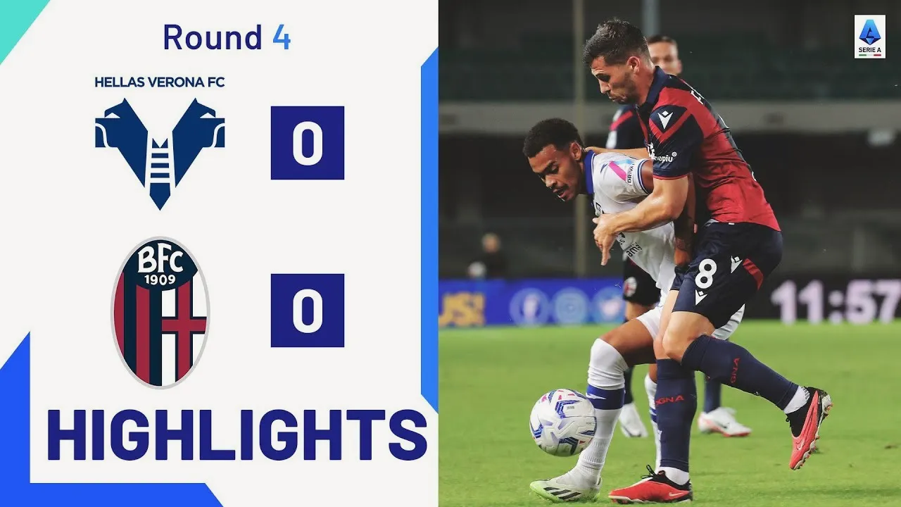 ไฮไลท์ฟุตบอล เวโรน่า เสมอ โบโลญญ่า 0-0 ศึกกัลโช่ เซเรียอา อิตาลี ประจำวันที่ 19 กันยายน 2566 ครบทุกช่วงเวลาสำคัญจาก dooball168hd.com