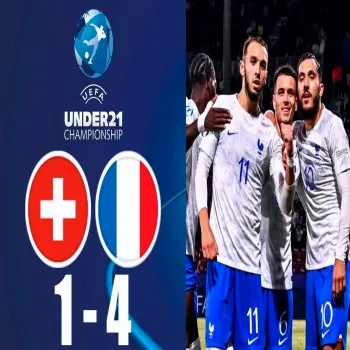 dooball168hd.com สวิตเซอร์แลนด์ยู21 พ่ายฝรั่งเศสยู21 ขาดลอย 1-4 ศึกชิงแชมป์ยุโรปรุ่นอายุไม่เกิน 21 ปี