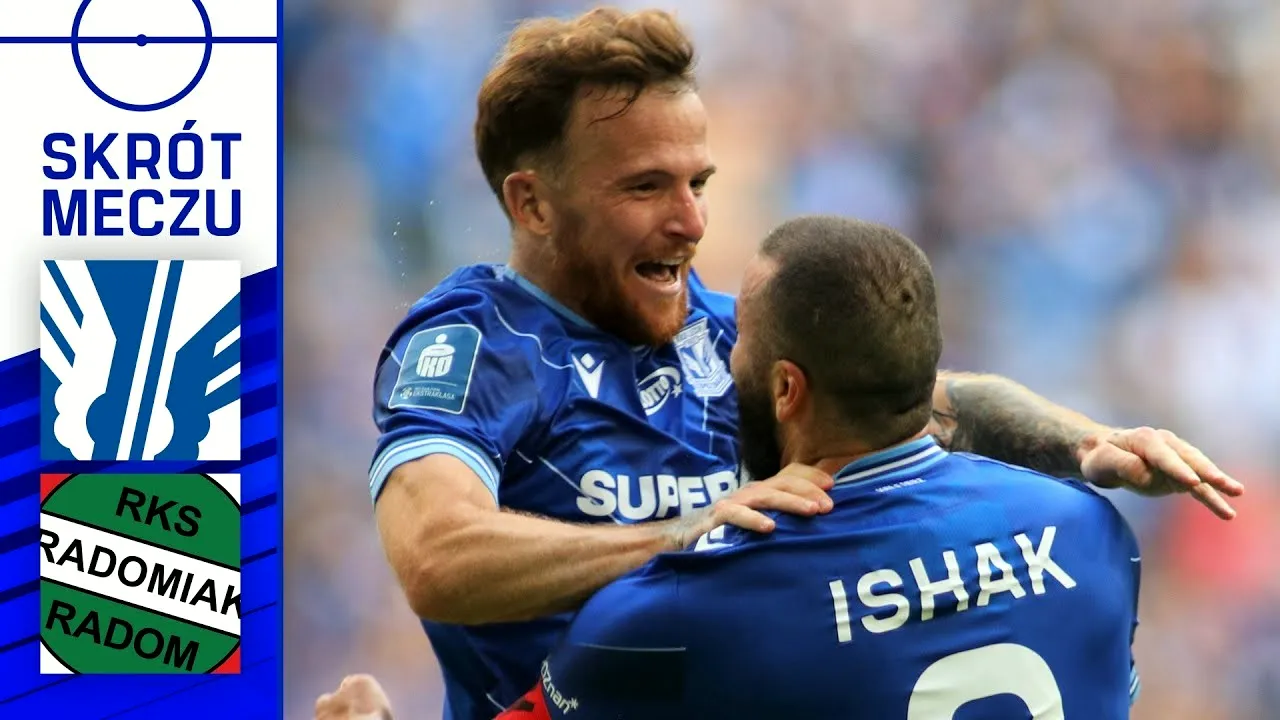 ไฮไลท์ฟุตบอล เลช พอซนาน เปิดบ้านดับ ราดอมเมียร์ก ราดอม 2-0 ศึกโปแลนด์ เอ็คสตรัคลาซ่า