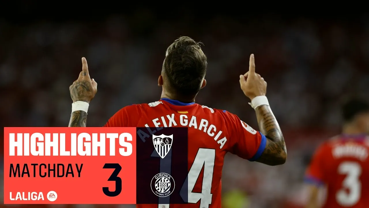 เซบีย่าเปิดบ้านพลิกพ่ายคิโรน่า 1-2 ศึกลาลีก้าสเปน เกมสุดเดือดจบแค่สกอร์นี้