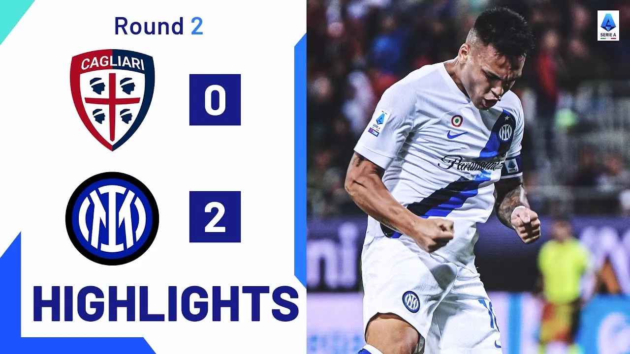 ไฮไลท์บอลกายารี่พ่ายคารังต่ออินเตอร์มิลาน 0-2 ศึกกัลโช่เซเรียอาอิตาลี