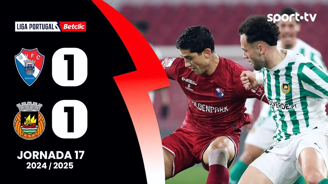 ไฮไลท์ฟุตบอล กิล วิเซนเต้ เสมอ ริโอ อาฟ 1-1 ในศึกโปรตุเกสลีกา ซาเกรส ฤดูกาล 2025/07/01/2568