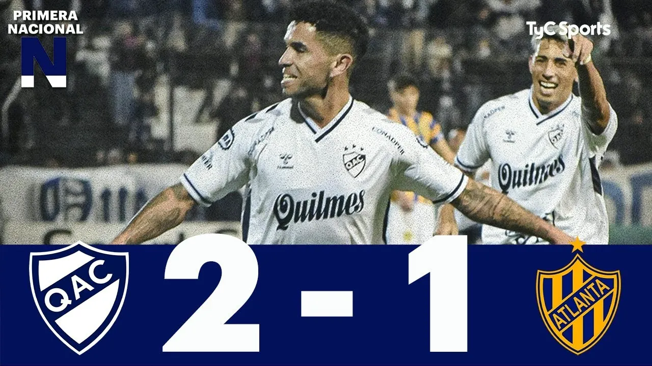 ไฮไลท์ฟุตบอล คิลเมส ชนะ แอตเลติโก แอตแลนต้า 2-1 อาร์เจนติน่า พรีเมียร์บี เนชั่นแนล 2025 วันที่ 06/08/2568