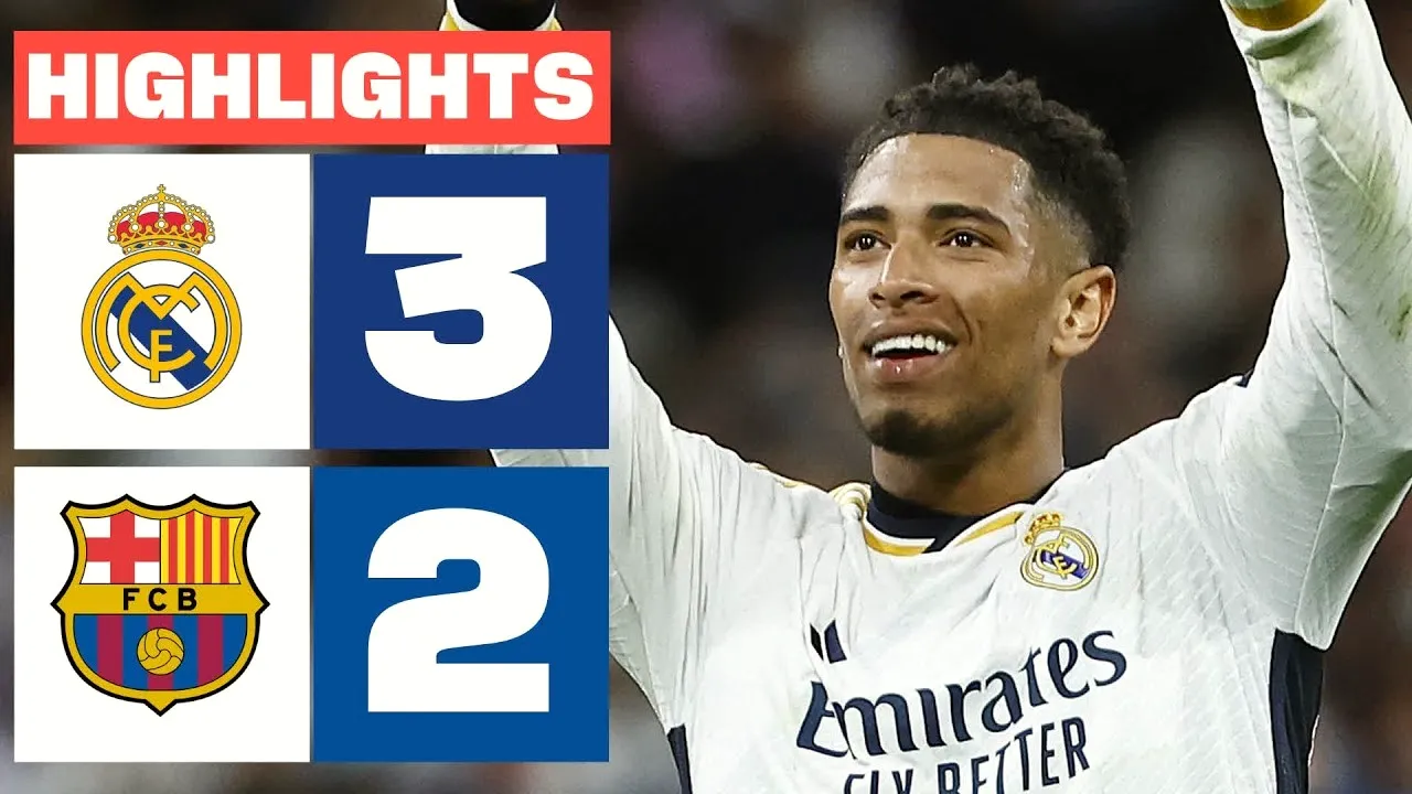 ไฮไลท์ฟุตบอล เรอัล มาดริด ชนะ บาร์เซโลน่า 3-2 ในศึก ลาลีก้า สเปน วันที่ 22 เมษายน 2567 ดูเพิ่มที่ dooball168hd.com