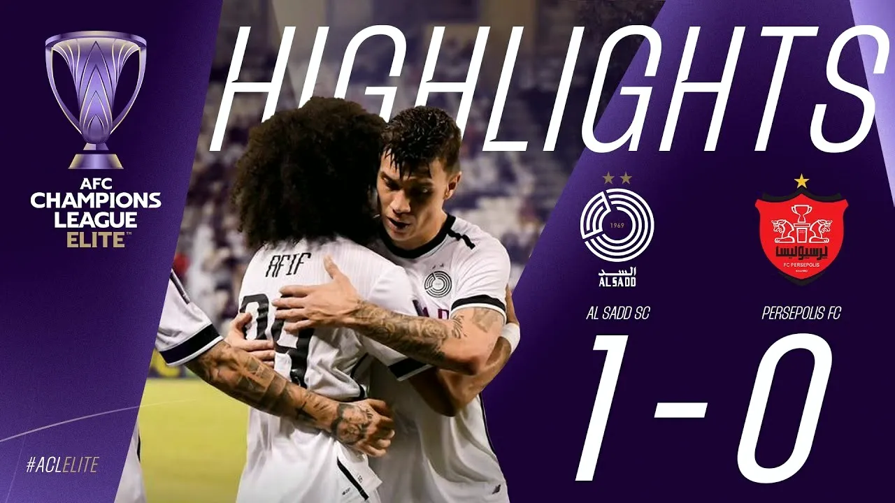 ไฮไลท์บอลสด อัล ซาดด์ เฉือนเพอร์เซโปลิส 1-0 ศึกเอเอฟซีแชมเปี้ยนส์ลีกอีลิท 2024 วันที่ 22 ตุลาคม 2567
