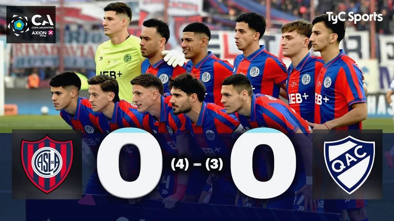 ไฮไลท์ฟุตบอล ซาน ลอเรนโซ่ เสมอ คิลเมส 0-0 ในเวลา ก่อนชนะจุดโทษ 4-3 คว้าชัยศึกโกปา อาร์เจนติน่า คัพ 2025 06/07/2568 dooball168hd.com