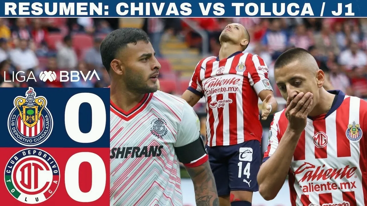 ชีวาส กัวดาลาจาร่า เสมอ โตลูก้า 0-0 ในศึกเม็กซิโก พรีเมร่า ดิวิชั่น 07/07/2567 dooball168hd.com