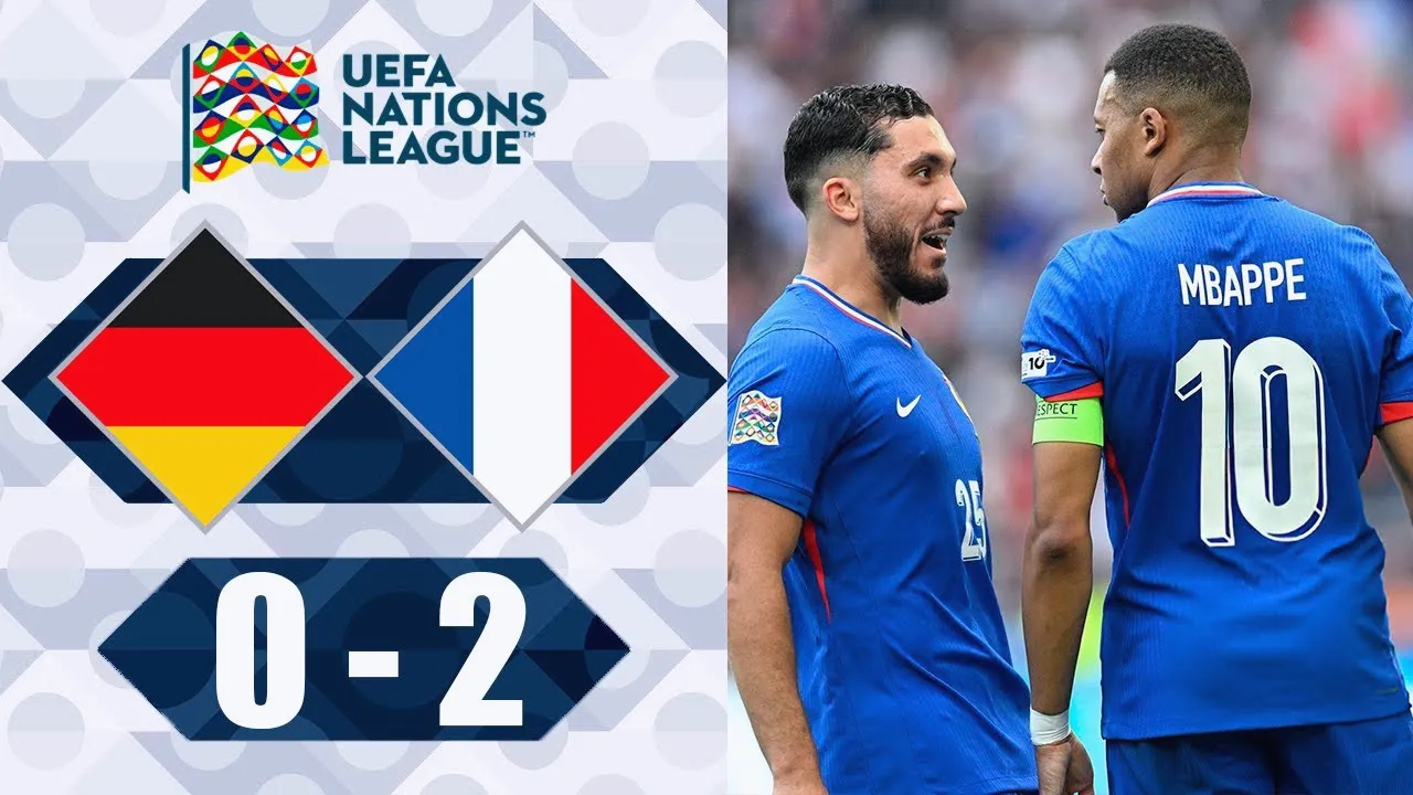 แฟนบอลห้ามพลาด ไฮไลท์ฟุตบอล เยอรมัน 0-2 ฝรั่งเศส ศึกยูฟ่า เนชั่นส์ ลีก รอบชิงที่สาม 09/06/2568 dooball168hd.com