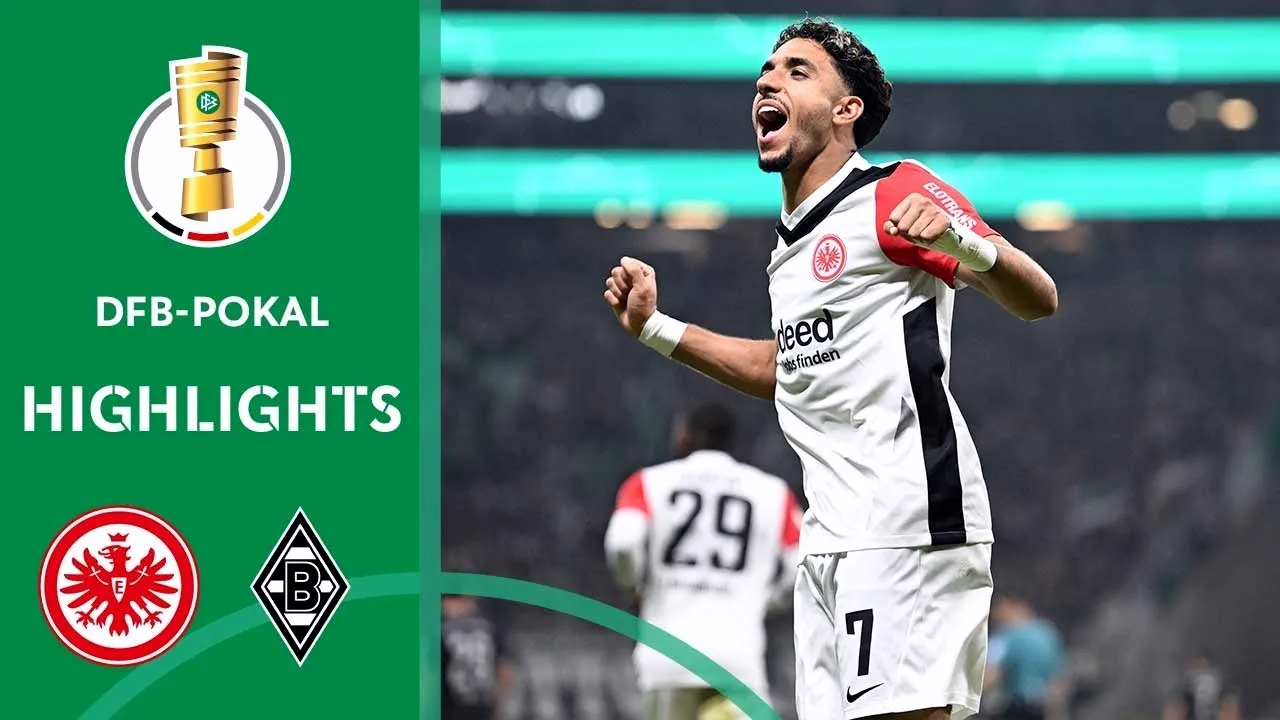 ไฮไลท์ฟุตบอล ไอน์ทรัค แฟร้งค์เฟิร์ตเฉือนชนะ มึนเช่นกลัดบัค 2-1 ในศึกเดเอฟเบ โพคาล เยอรมัน 31/10/2567