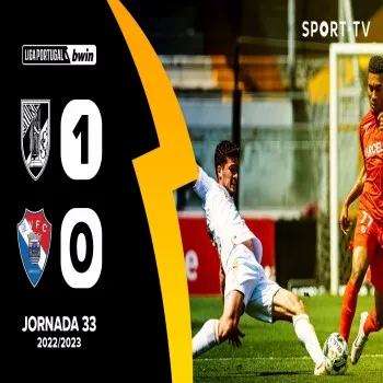 ไฮไลท์ฟุตบอล วิตอเรีย กิมาไรส์ เฉือนชนะ กิล วิเซนเต้ 1-0 เก็บสามแต้มศึกลีกา ซาเกรส โปรตุเกส 2022/23 dooball168hd.com