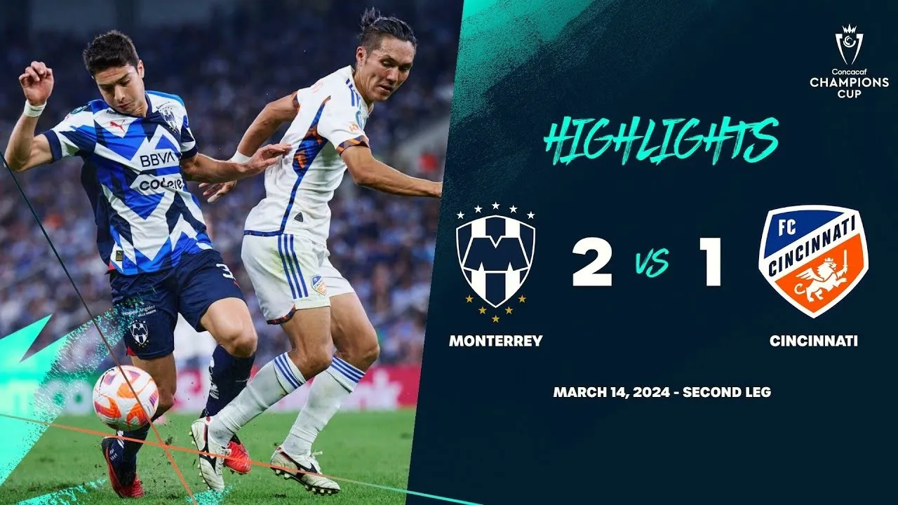 ดูกระทืบจอ มอนเทอร์เรย์เปิดรังดับซินซินเนติ 2-1 ศึกคอนคาเคฟแชมเปี้ยนส์คัพ 2024 วันที่ 15 มีนาคม 2567