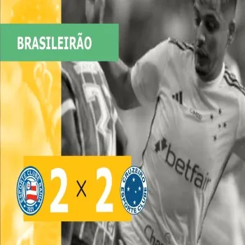 ไฮไลท์ฟุตบอล บาเฮีย บีเอ เสมอ ครูไซโร่ 2-2 ศึกบราซิล ซีรี่ เอ 2023 ทาง dooball168hd.com